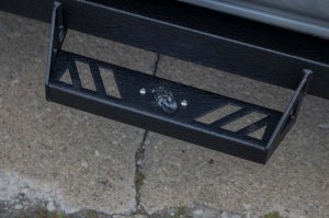 Toyota Tacoma Side Steps - Fishbone Offroad - 4-Inch Drop Step - Black - `05-`23